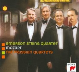 Emerson String Quartet records Mozart's "Prussian" Quartets for Sony Classical