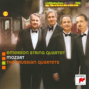Emerson String Quartet records Mozart's "Prussian" Quartets for Sony Classical
