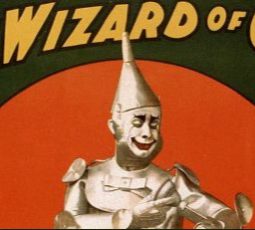 Tin Man poster for Wizard of Oz by U.S. Lithograph Co., Russell-Morgan Print 1903 credit Library of Congress