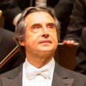 Chicago Symphony Orchestra music director Riccardo Muti at a concert of the Bach B Minor Mass April 2013 photo by Todd Rosenberg