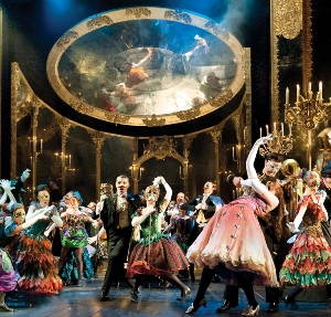 Masquerade scene from 'The Phantom of the Opera' (UK tour)