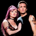 Ruby Lewis and Brian Justin Crum in We Will Rock You Broadway in Chicago 2013 (Paul Kolnick)