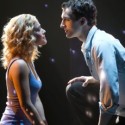 Katie Postotnik and Steven Grant Douglas play   lovers distanced by death in a national tour of 'Ghost The Musical' at the Oriental Theatre. (Joan Marcus)