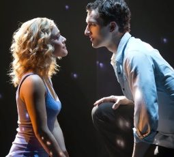 Katie Postotnik and Steven Grant Douglas play   lovers distanced by death in a national tour of 'Ghost The Musical' at the Oriental Theatre. (Joan Marcus)