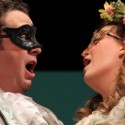 Leander (Nicholas Pulikowski) and Leonora (Katy Compton) fall in love at first sight in Carl Nielsen's opera 'Maskarade.' (Brandon Hayes photo)