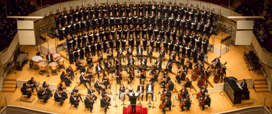 Riccardo Muti leads the Chicago Symphony Orchestra and Chorus in Schubert's Mass in A-flat. (Todd Rosenberg)