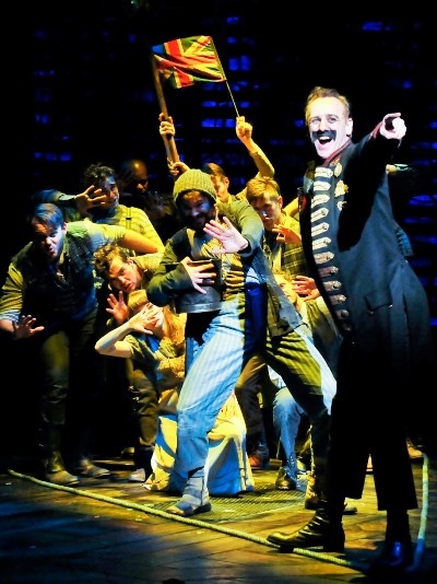 John Sanders plays the would-be pirate king Black Stache in 'Peter and the Starcatcher.' (Broadway in Chicago)