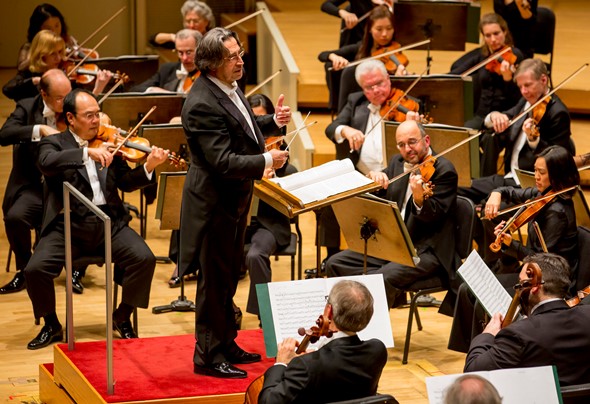 Chicago Symphony music director Riccardo Muti led a concert featuring Schubert's 'Great' C major Symphony. (Todd Rosenberg)