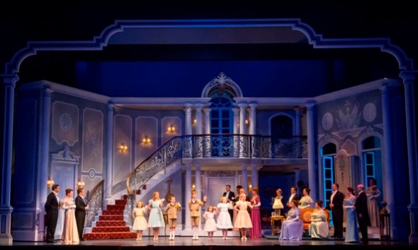Michael Yeargen set design for 'The Sound of Music' at Lyric Opera Chicago 2014 (Todd Rosenberg)