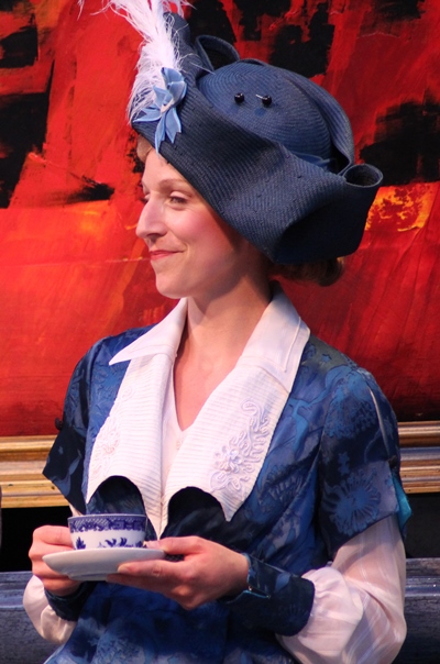 Cristina Panfilio as Gwendolen in 'The Importance of Being Earnest.' (Carissa Dixon)