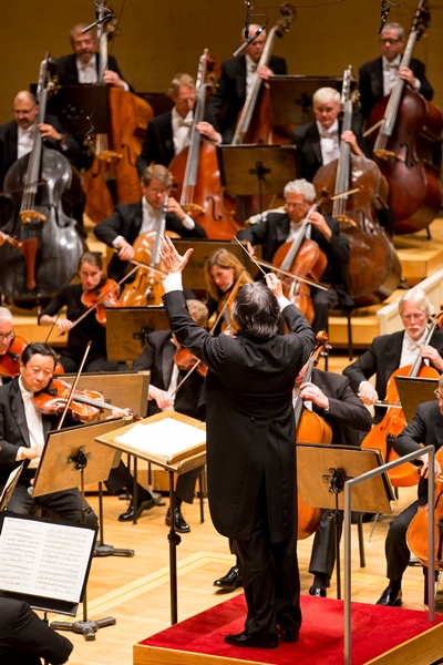 Conductor Riccardo Muti led works by Debussy and Tchaikovsky. (Todd Rosenberg)