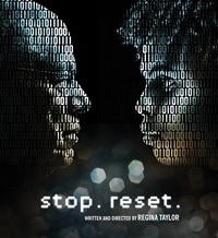 Playwright-director Regina Taylor's 'stop.reset.' explores a changed world of books.