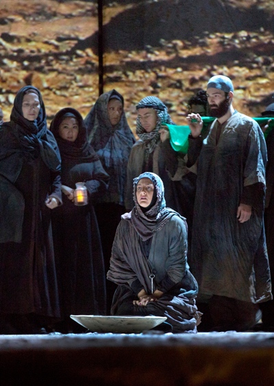 'The Death of Klinghoffer' is structured around choruses evoking ocean, desert, night, day and the songs of exiled Palestinians and exiled Jews. (Ken Howard)