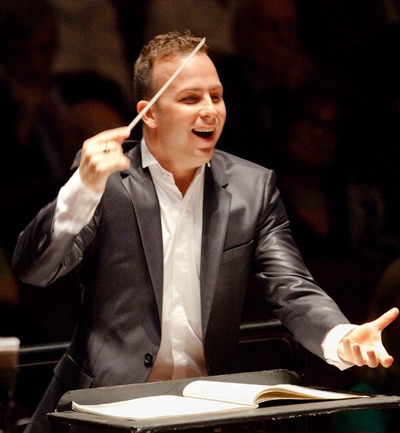 Yannick Nézet-Séguin conducted the Philadelphia Orchestra at Carnegie Hall.