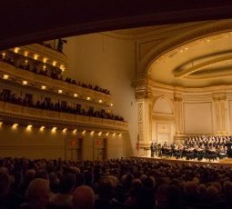 The Chicago Symphony Orchestra and Chorus with Riccardo Muti, Carnegie Hall, Feb. 1, 2015. (Todd Rosenberg)