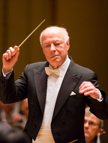 For Haitink, interpretation is rooted in a true pianissimo. (Todd Rosenberg)