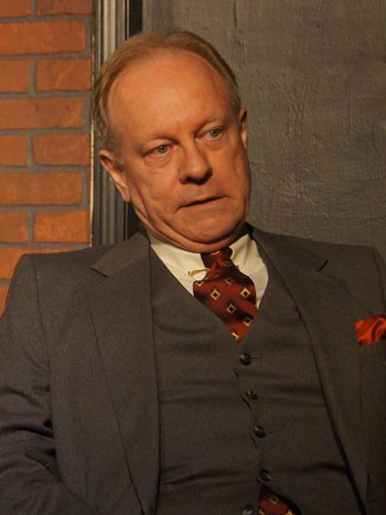 Brian Parry portrays the investor-narrator who sensed the crash coming and got out of the market in time. (Tommy Lee Johnston)