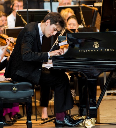 Pianist Yevgeny Sudbin performed Rachmaninoff Piano Concerto No. 1 6-17-2015 (Norman Timonera)