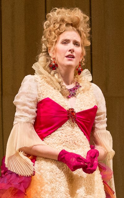 The Countess (Amanda Majeski) reflects on the love she and the Count once shared. (Todd Rosenberg)