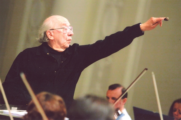 Conductor Gennady Rozhdestvensky