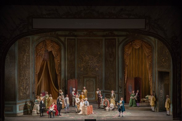 'Der Rosenkavalier,' Act 1, Lyric Opera Chicago. (Andrew Cioffi)