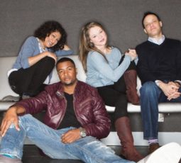 Court Theatre stars Sandra Marquez, Kamal Angelo Bolden, Chaon Cross, Timothy Edward Kane. (Joe Mazza)