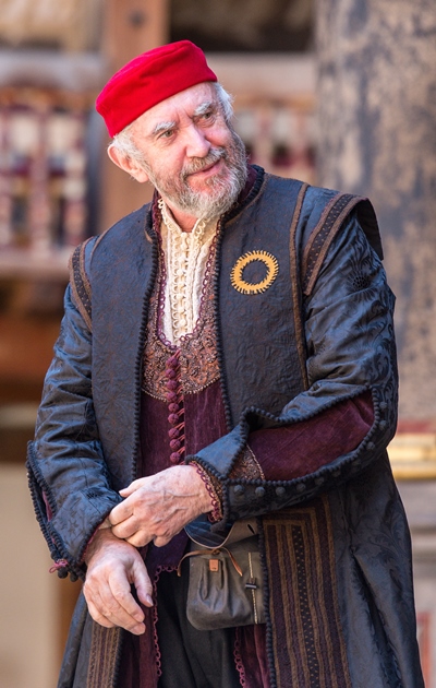 'If you prick us,' asks Shylock Jonathan Pryce), 'do we not bleed?' (Marc Brenner)