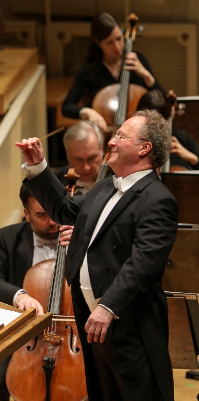 Emmanuel Krivine led a lyrical and expansive performance of Dvořák's Eighth Symphony. (Todd Rosenberg)