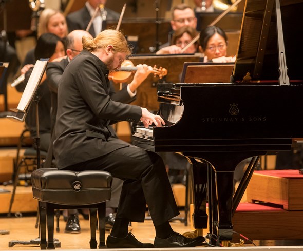 Denis Kozhukhin: exemplar of the new wave of Russian virtuoso pianists. (Todd Rosenberg)
